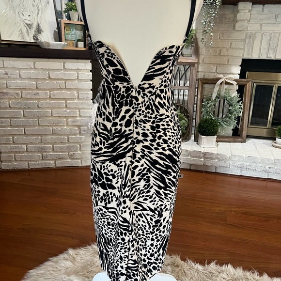 Bodycon Animal Print Midi Dress by Sergio Hudsonfor Target - Picture 3 of 5